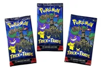 Comprar Cartas Pokemon 3 Sobres De 3 Cartas Original Trick Or Trade