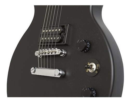 Imagen 5 de 8 de Guitarra eléctrica Epiphone Les Paul Special VE de álamo ebony con diapasón de palo de rosa