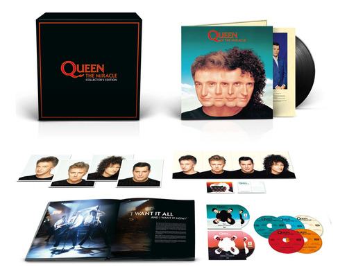 Queen - The Miracle Collectors Edition (boxset) Universal