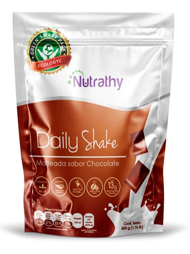 Daily Shake (chocolate) Malteada Con Alto Valor Nutrición