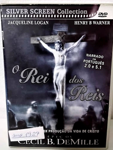 O Rei Dos Reis 1927, Muito Raro, Cecil B. Mille, 12xs/juros! (Usado)