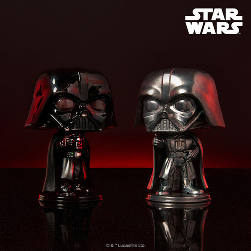 Funko Pop Darth Vader Die Cast Star Wars 02 Exclusivo Chase (Usado)