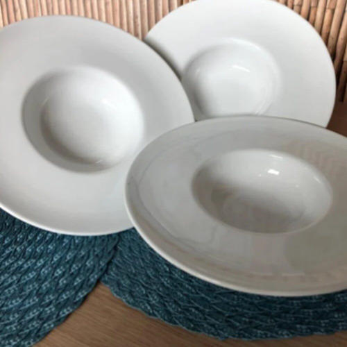 Prato De Risoto Massas Chapéu Scalla Branco