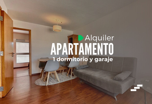 Alquiler Apartamento 1 Dormitorio Parque Batlle Con Garaje Exclusivo.