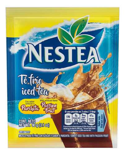 Nestea Sabor A Parchita 90gr Nestlé 3 Unds