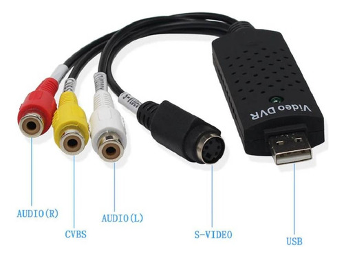 Capturadora De Video Y Audio Easycap Usb 2.0 Rca