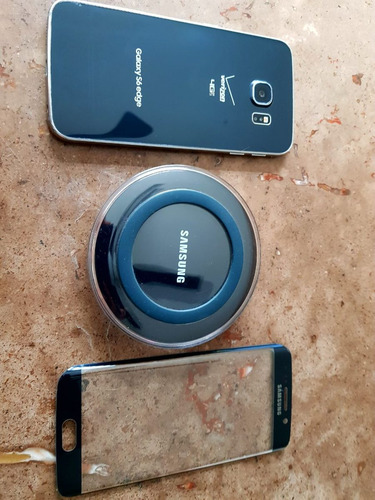 Samsung Galaxys6 Edge Cargador Wireless (detalle En Criztal)