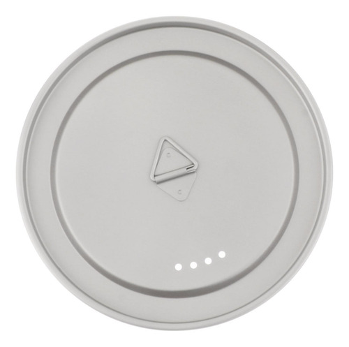 Tapa De La Taza De Agua De Titanio Tapa De Camping 140 Mm