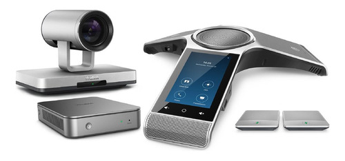 Sistema Videoconferencia Yealink Zvc800 Microfono Camara 4k Color Plateado