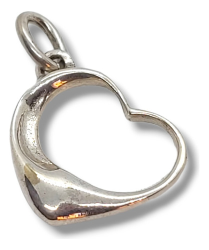 Corazón Calado Dije En Plata 925/precioso Regalo. 