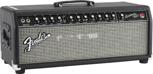 Fender Bassman 100t Black & Silver Cabezal Para Bajo De 100w