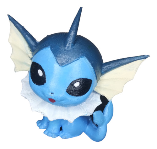 Figura Vaporeon Pokémon Hecha En 3d