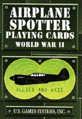 World War Ii Airplane Spotter, De Card Deck. Editorial Us Games, Tapa Dura En Inglés