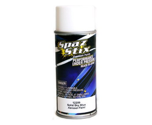 Pintura En Aerosol Spaz Stix Azul Cielo, 3.5 Oz.