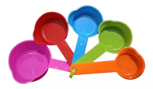 Cucharas Medidoras De Acero Reposteria Cocina Set X5