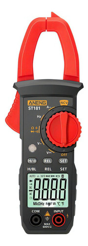 Pinza amperimétrica digital Aneng St181, 4000 conteos, 400 A
