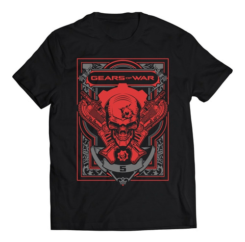 Polera Gamer Gears Of War - 5