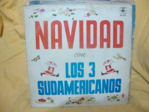 Vinilo Los 3 Sudamericanos Navidad Dd C2