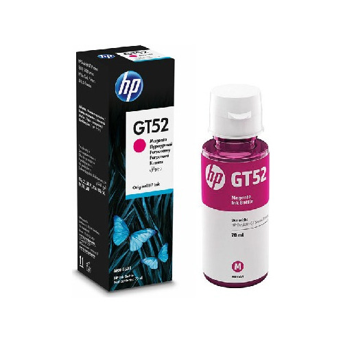 Botella De Tinta Hp Gt52 Color Magenta 