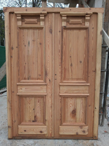 Imagen 3 de 10 de Fabricación De Puertas De Pinotea De Interior Y Exterior