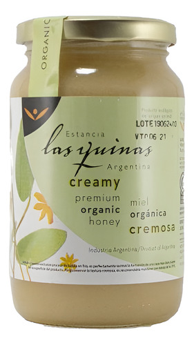 Miel Organica Cremosa ( Las Quinas ) X 500 Gs