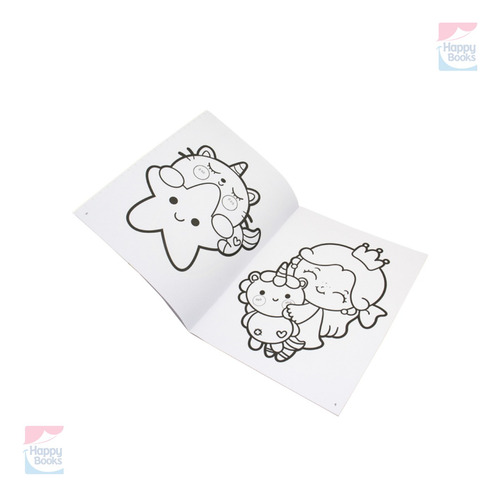 Livro De Colorir Para Pintar Desenhos Kawaii Para Colorir | Happy Books