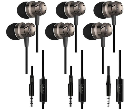 3 Auriculares In-ear Cable 3.5mm Sourceton Con Microfono