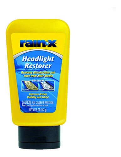 Rain-x Restaurador-pulidor Para Faros En Envase Con 142g