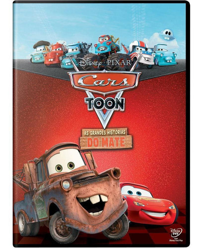 Dvd - Cars Toon - As Grandes Histórias Do Mate