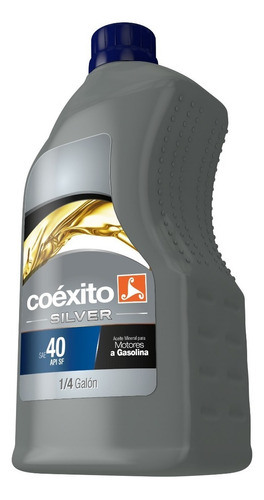 Aceite Coéxito Silver 40 Gasolina Cuarto