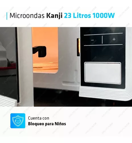 Microondas Kanji 1000w 23 Litros Coccion Express - $ 69.980,51