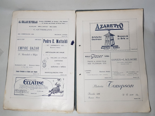 Imagen 5 de 6 de Antiguo Programa Teatro Splendid 1919 Función Gala Mag 59136