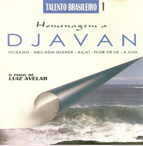 Cd Talento Brasileiro Homenagem A Djavan 