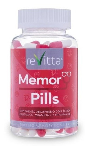 Pack 2 Memory Pills 120cap Pastillas Para La Memoria Revitta