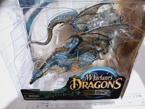 Mcfarlane Dragons Quest For The Lost King Water Clan