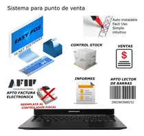 Comprar Sistema Ventas Control Stock, Cta Cte Y Factura Electronica