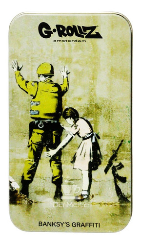 Mini Lata G-rollz Banksy's Graffiti Médio - Da Mata
