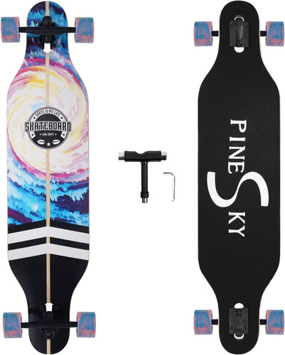 Patineta Longboard Pinesky Crusier Style 41 Inch Plus T-tool