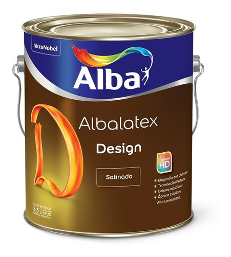 Albalatex Design Satinado Interior Blanco 4 Lts | Giannoni