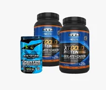 Comprar 2 Potes De Proteína Xt Gold 2lbs Htn + Creatina 500 Gr Htn
