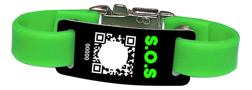 Pulseira S.o.s. Qr Code /nfc