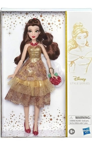 Princesa Bella Disney Style Series Colección Lujo Hasbro