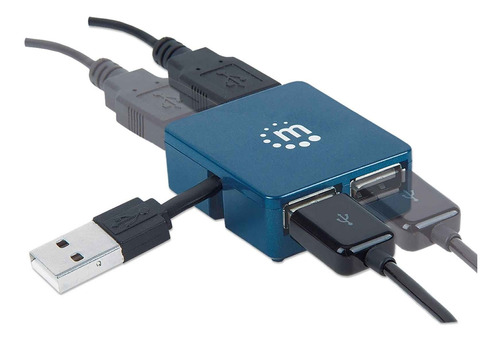 Manhattan 160605 Hub Usb 3.2 Gen 1 (3.1 Gen 1) Type-a 480mb