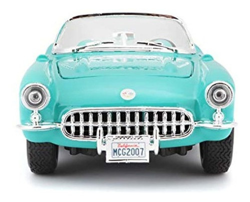 Maisto 1:24 Escala 1957 Chevrolet Corvette Diecast Vehiculo