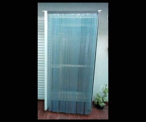 Cortina Tiras Plásticas Antimoscas Ancho 1,20 M X 2 M Largo