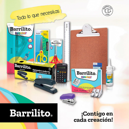 Barrilito Limpiapipas Colores Estándar, Paquete Con 30