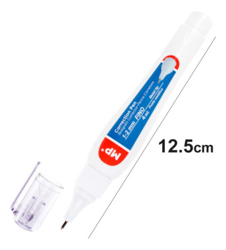 Paquete De Corrector Tipo Bolígrafo 3uds Punta 1.2mm