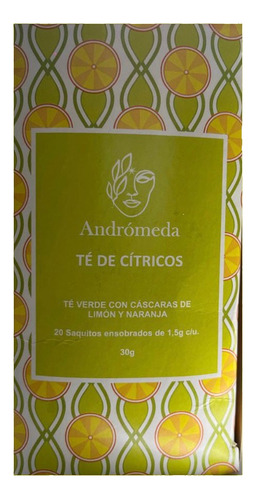 Te Andromeda De Citricos X 20 Saquitos