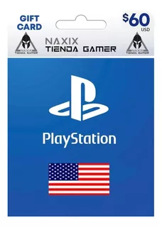 Tarjeta Psn Gift Card 60 Usd Region Usa | Ps3 | Ps4 | Ps5