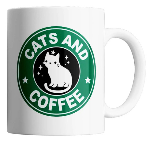 Taza De Cerámica Memes Gatos Varios Modelos A Elegir En Caja Cats And Coffee